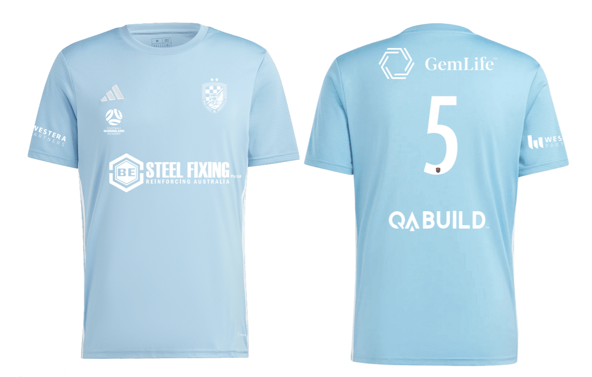 GOLD COAST KNIGHTS Tabela 23 Youth Jersey FQA Boys (IA9155) GOLD COAST KNIGHTS Adidas Club Zone