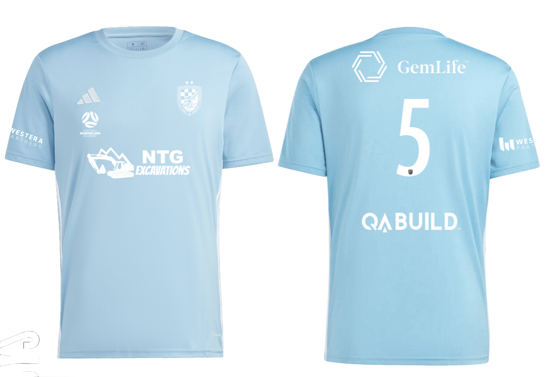 GOLD COAST KNIGHTS Tabela 23 Jersey FQA 9 (IA9145) GOLD COAST KNIGHTS Adidas Club Zone