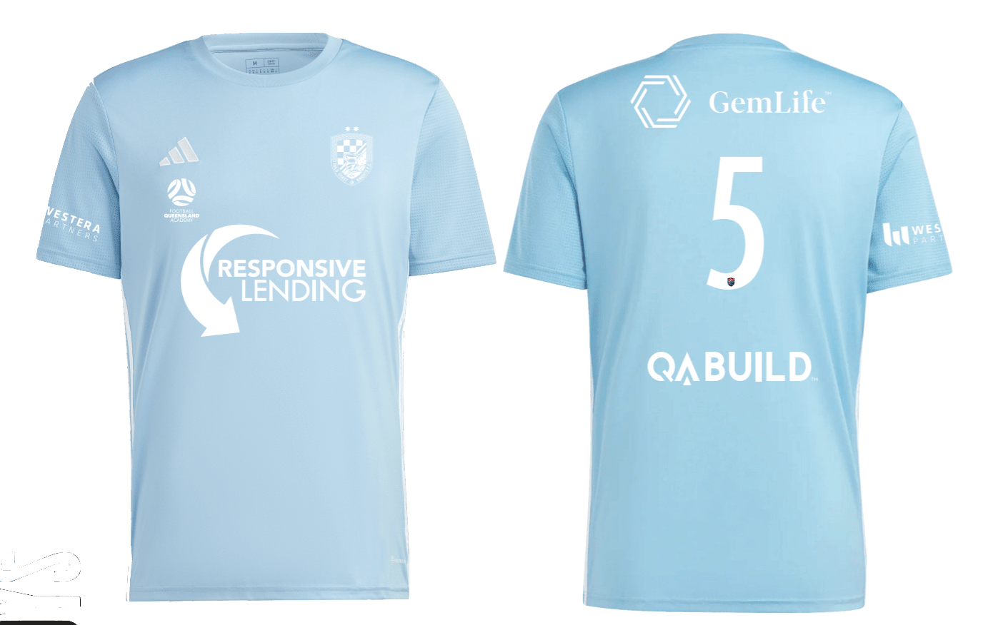 GOLD COAST KNIGHTS Tabela 23 Youth Jersey FQA 10 (IA9155) GOLD COAST KNIGHTS Adidas Club Zone