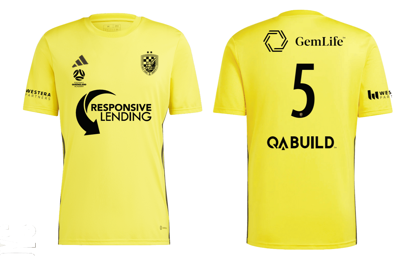 GOLD COAST KNIGHTS Tabela 23 Youth Jersey FQA 10 (IA9156) GOLD COAST KNIGHTS Adidas Club Zone
