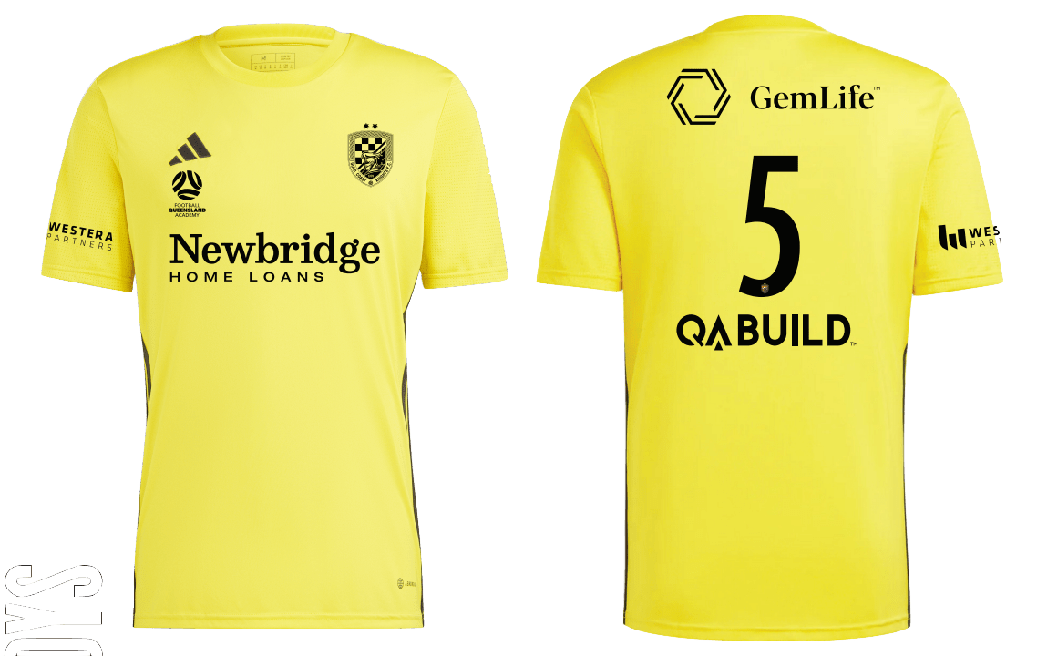 GOLD COAST KNIGHTS Tabela 23 Jersey FQA 12 (IA9146) GOLD COAST KNIGHTS Adidas Club Zone
