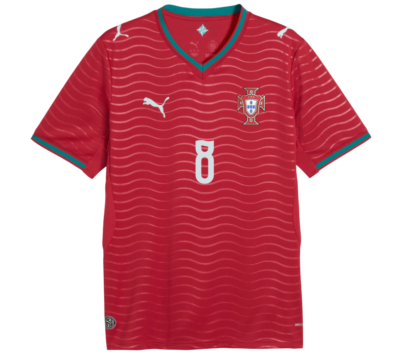 Portugal 2026 Home Jersey #B.Fernandes8 (78814178)