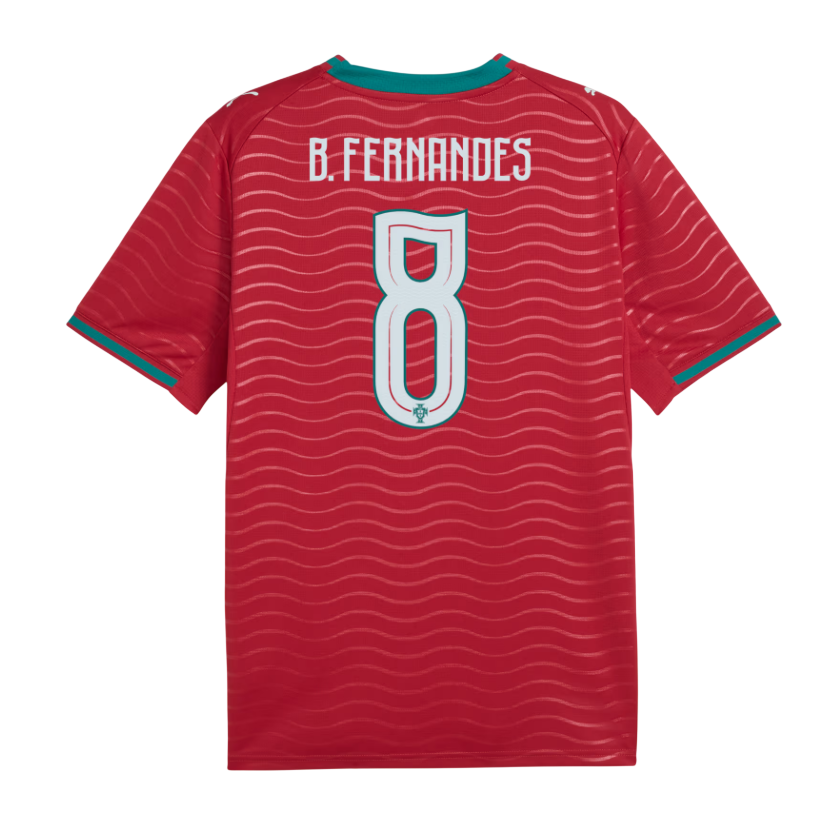 Portugal 2026 Home Jersey #B.Fernandes8 (78814178)