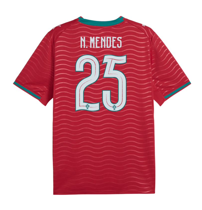 Portugal 2026 Home Jersey #N.Mendes25 (78814175) Apparel Puma