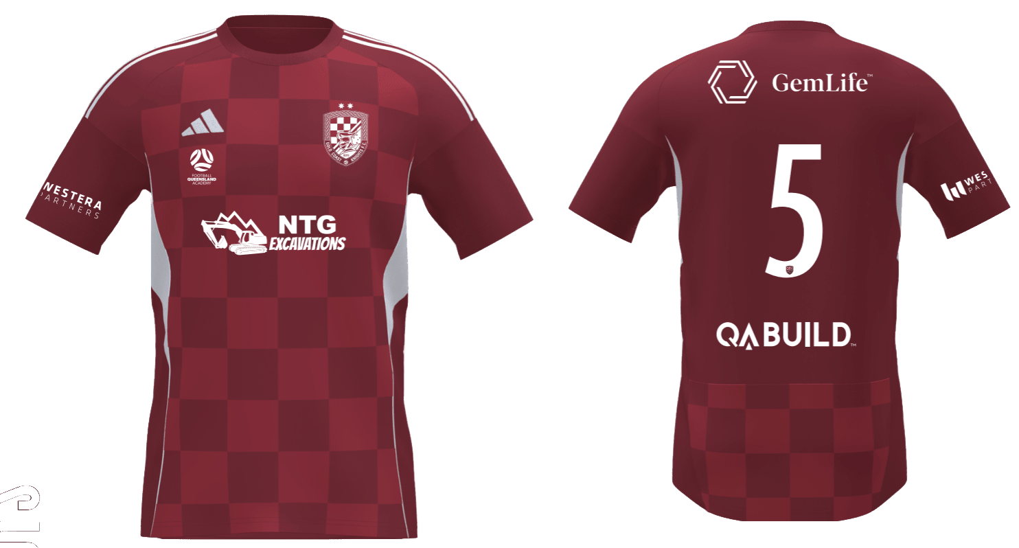 GOLD COAST KNIGHTS Men's Tiro 26 Home Jersey (JF2875-611-2246-GK1) GOLD COAST KNIGHTS Adidas Club Zone