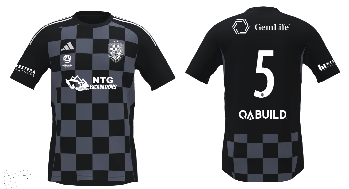 GOLD COAST KNIGHTS Youth Tiro 26 Away Jersey (JD7358-001-2246-GKY1) GOLD COAST KNIGHTS Adidas Club Zone