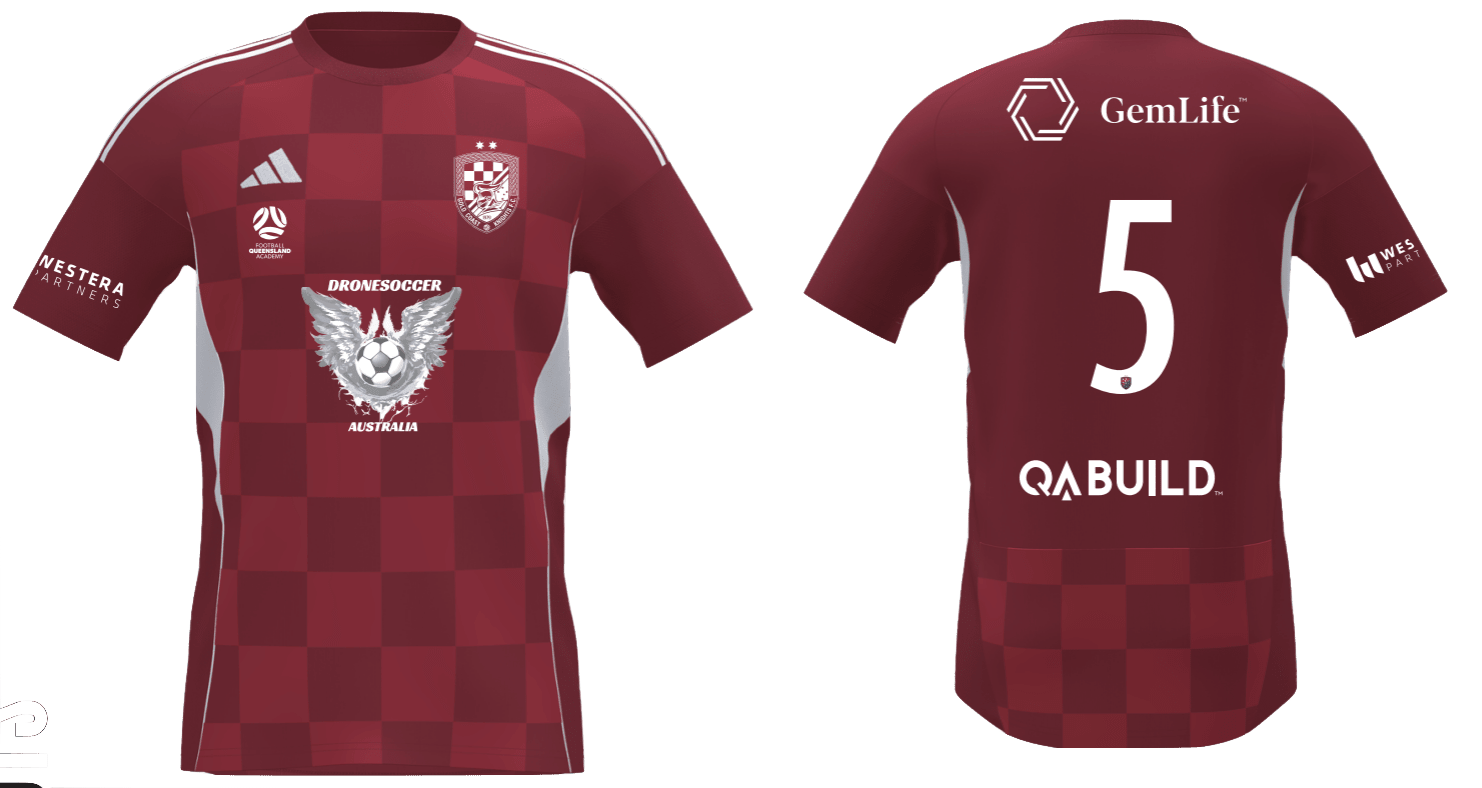 GOLD COAST KNIGHTS Youth Tiro 26 Home Jersey (JD7358-611-2246-GKY3) GOLD COAST KNIGHTS Adidas Club Zone