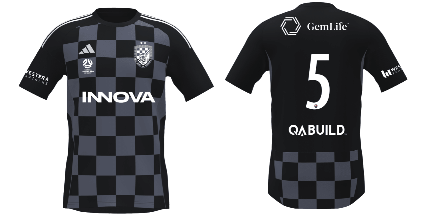 GOLD COAST KNIGHTS Youth Tiro 26 Away Jersey (JD7358-001-2246-GKY6) GOLD COAST KNIGHTS Adidas Club Zone