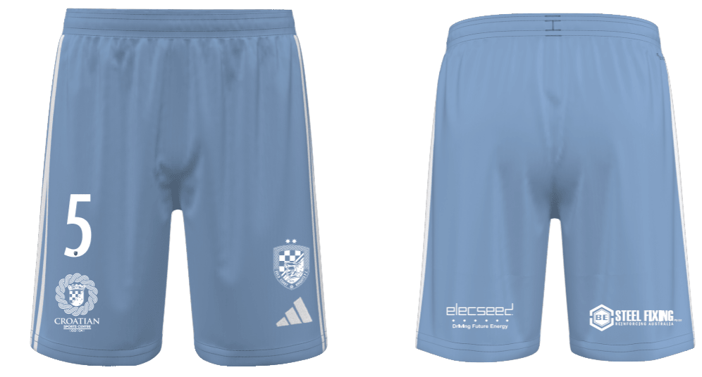 GOLD COAST KNIGHTS Women's Entrada 22 Away Goalkeeper Shorts (JI6949-700-2246-GKW1) GOLD COAST KNIGHTS Adidas Club Zone