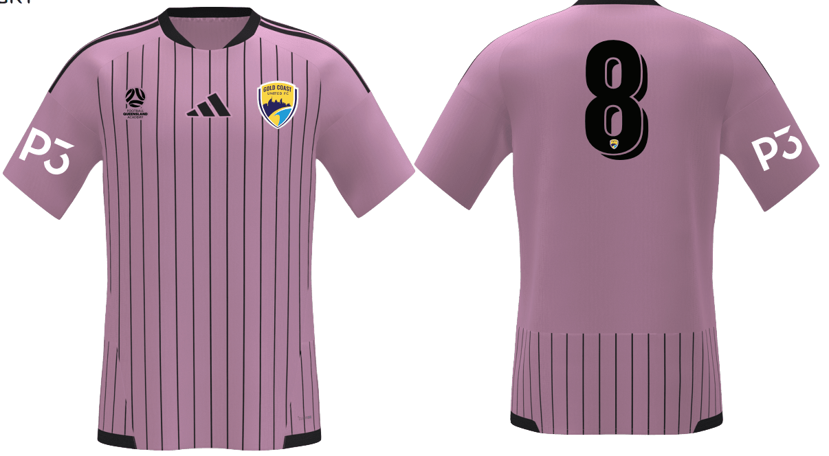 GOLD COAST UNITED Youth Tiro 26 Competition Home Goalkeeper Jersey (KB1577-600-2394-GUY2) GOLD COAST UNITED Adidas Club Zone
