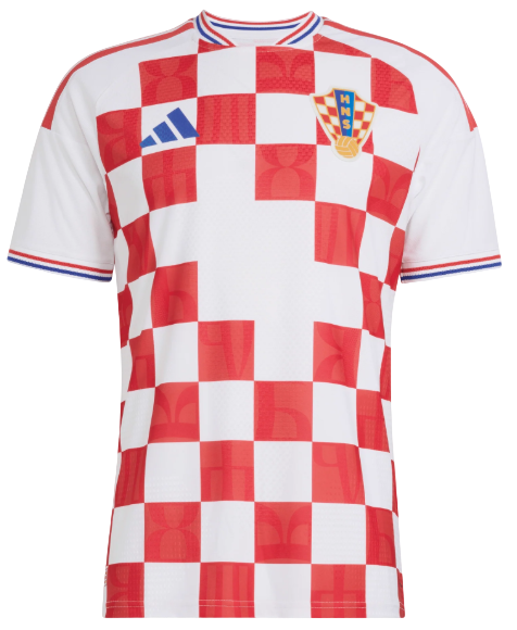 Croatia 26/27 Home Youth Jersey (KF4682)