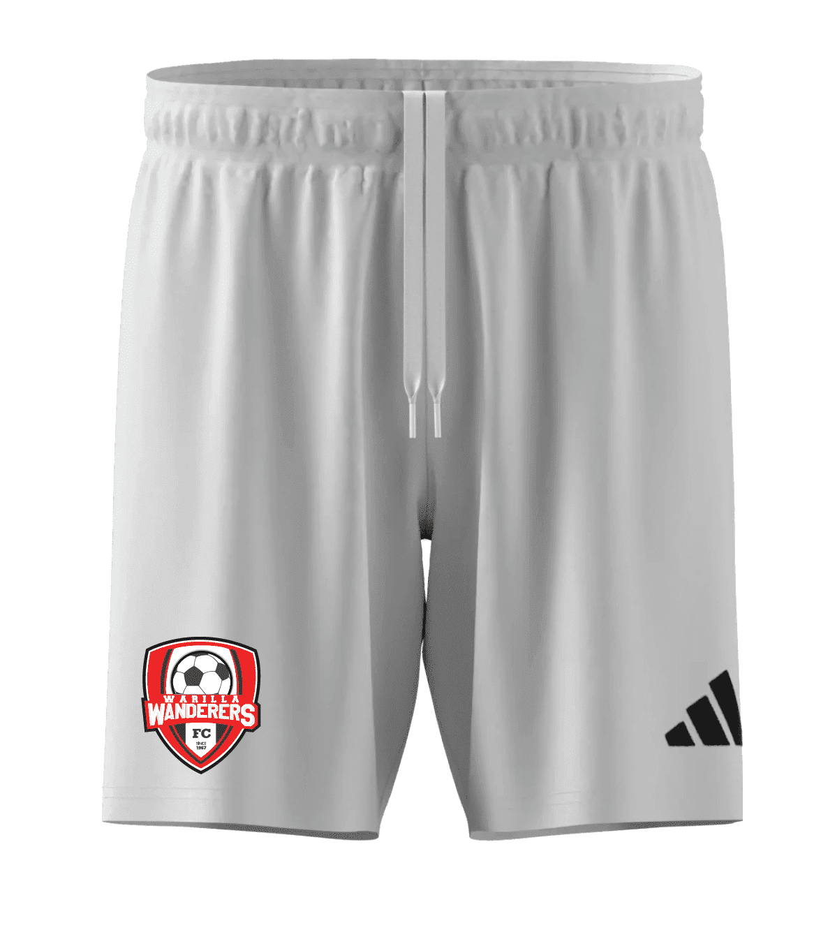 WARILLA WANDERERS Home Mens Shorts White Entrada 26 Shorts WARILLA WANDERERS Adidas Club Zone