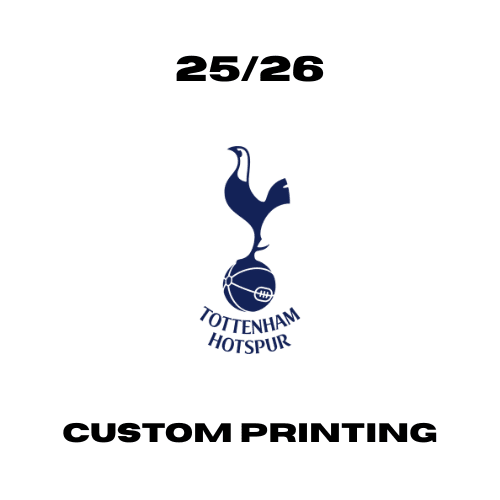 Tottenham 25/26 - Custom Printing Customisation Ultra Football