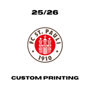 St. Pauli 25/26 - Custom Printing Customisation Ultra Football