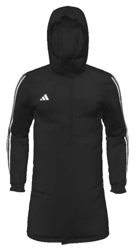 Mi Adidas 23 Stadium Jacket Mens (HT6465-BLACK) Adidas Teamwear Adidas