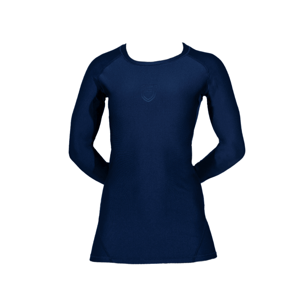 NAVY FFA Women's Long Sleeve Compression Top (600200-410) NAVY FFA Adidas Club Zone