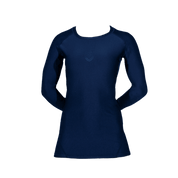 NAVY FFA Women's Long Sleeve Compression Top (600200-410) NAVY FFA Adidas Club Zone