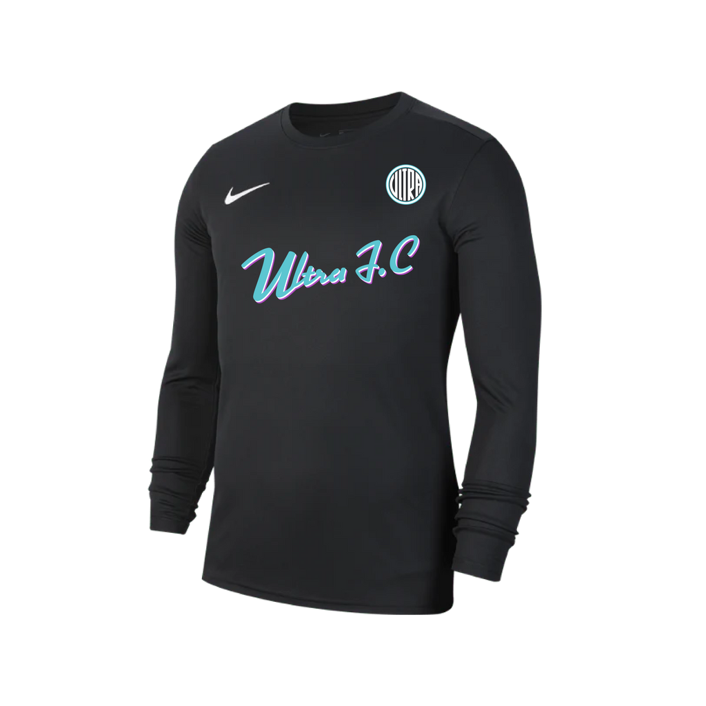 ULTRA FC Men's Park 7 Long Sleeve Jersey - Neon Blue  (BV6706-010-UFCBLUE)