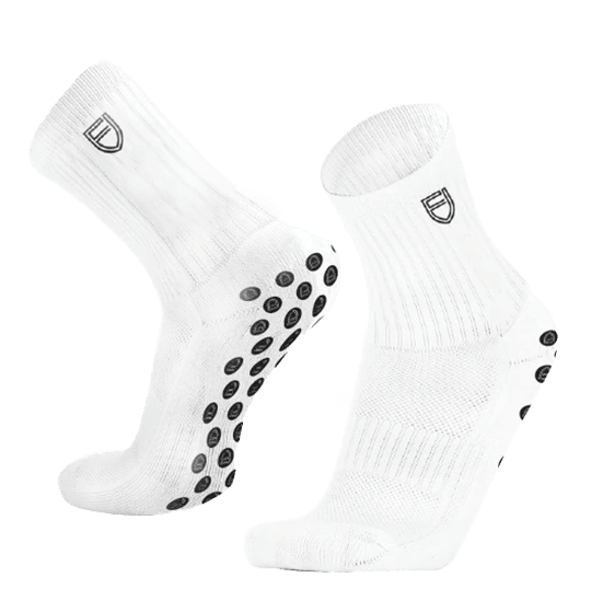 DM FOOTBALL ACADEMY  Grip Socks (ULTGRIP-WHT)