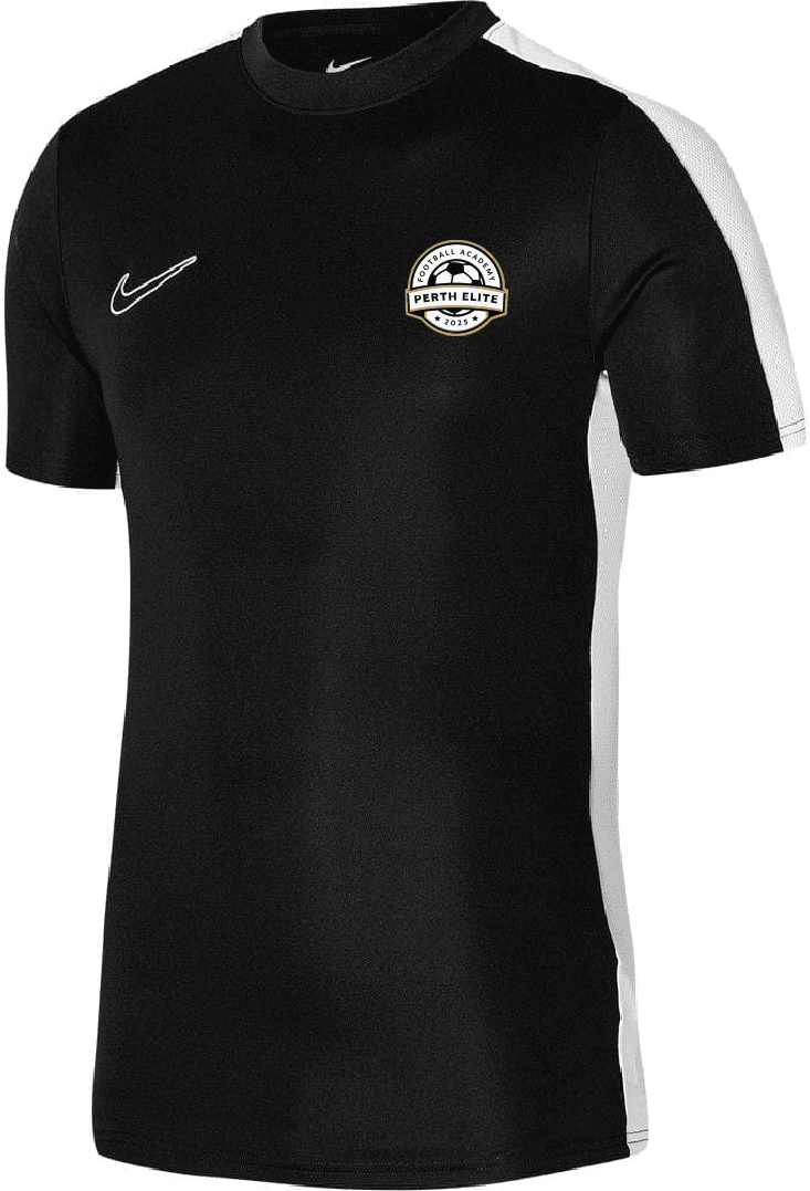 PERTH ELITE FOOTBALL ACADEMY Youth Dri-Fit Academy 23 - Training Jersey (DR1343-010) PERTH ELITE FOOTBALL ACADEMY Nike Club Zone