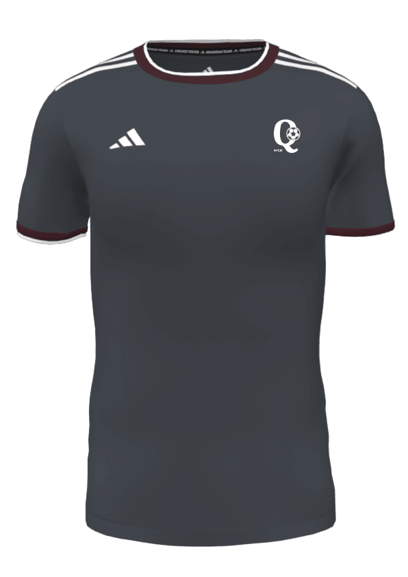 QUEENSLAND FOOTBALL CULTURE Adidas Mi Competition Men's Jersey (GK6321-QFC-GREY-2404)