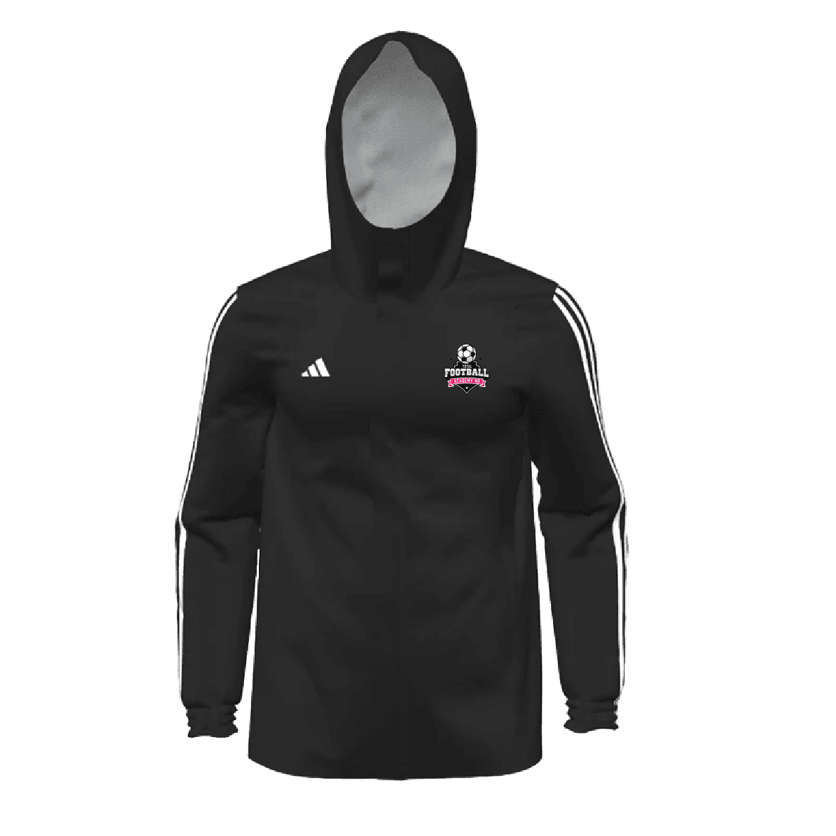 TOTAL FOOTBALL ACADEMY Adidas Mi 23 All Weather Jacket Mens (HT6466-BLACK) TOTAL FOOTBALL ACADEMY Adidas Club Zone