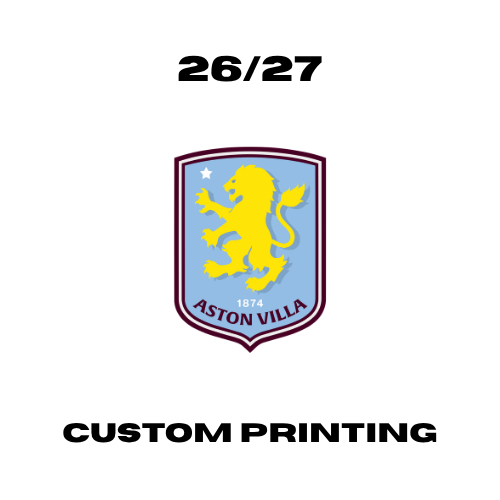 Aston Villa 26/27 - Custom Printing