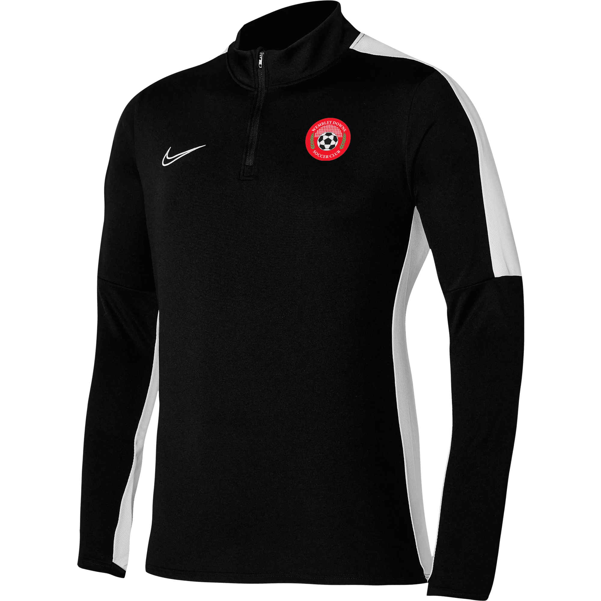 WEMBLEY DOWNS SOCCER CLUB Men's Academy 23 Drill Top (DR1352-010) WEMBLEY DOWNS SOCCER CLUB Nike Club Zone
