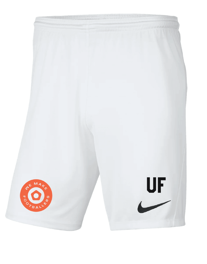 WE MAKE FOOTBALLERS - CSK - Men's Park 3 Shorts (BV6855-100) WE MAKE FOOTBALLERS Nike Club Zone