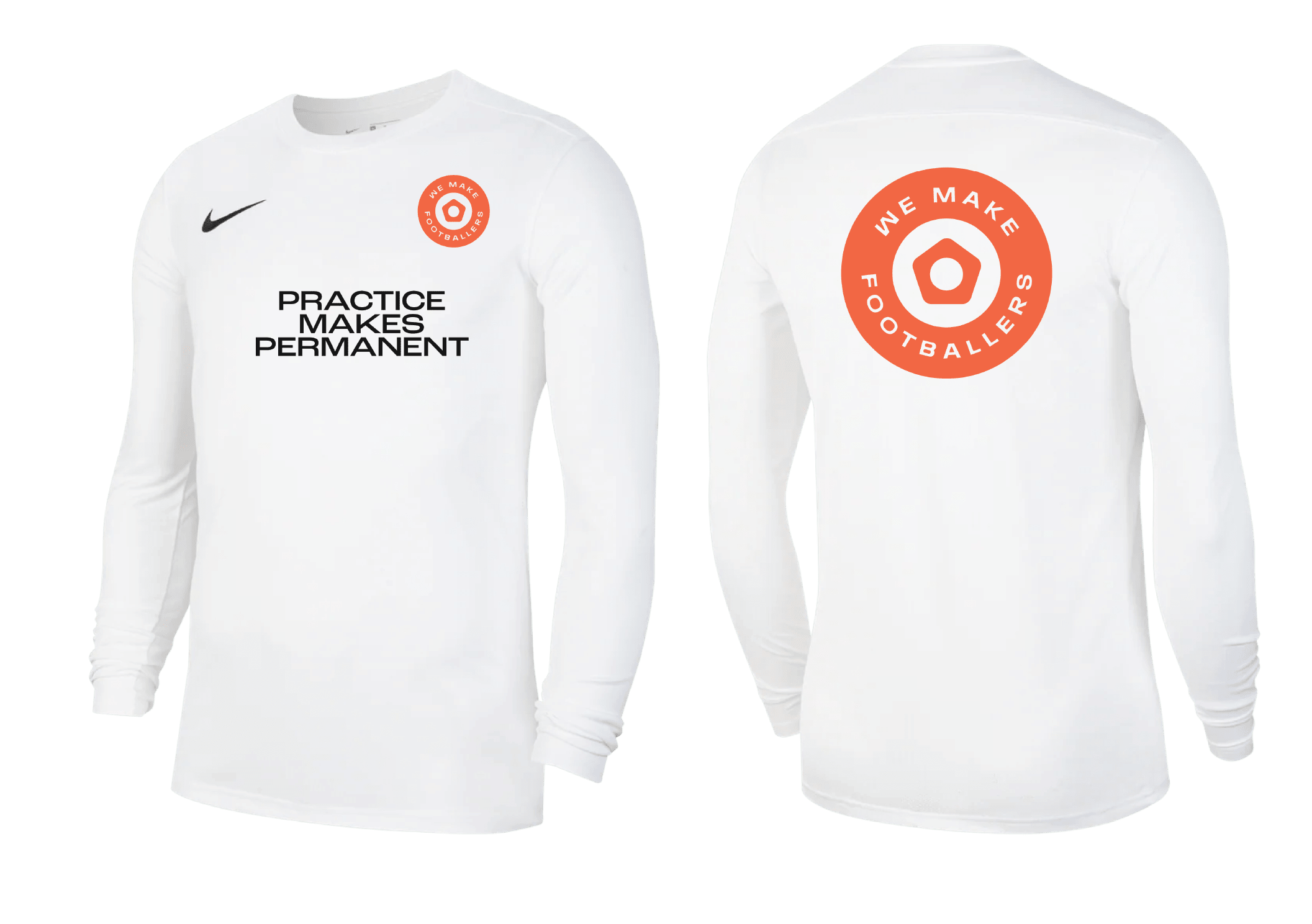 WE MAKE FOOTBALLERS - CSK - Men's Park 7 Long Sleeve Jersey (BV6706-100) WE MAKE FOOTBALLERS Nike Club Zone