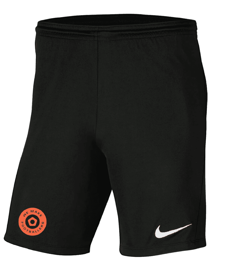 WE MAKE FOOTBALLERS - FLK - Youth Park 3 Shorts (BV6865-010) WE MAKE FOOTBALLERS Nike Club Zone