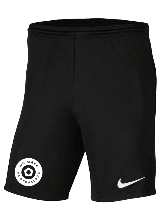 WE MAKE FOOTBALLERS - PTK - Men's Park 3 Shorts (BV6855-010) WE MAKE FOOTBALLERS Nike Club Zone