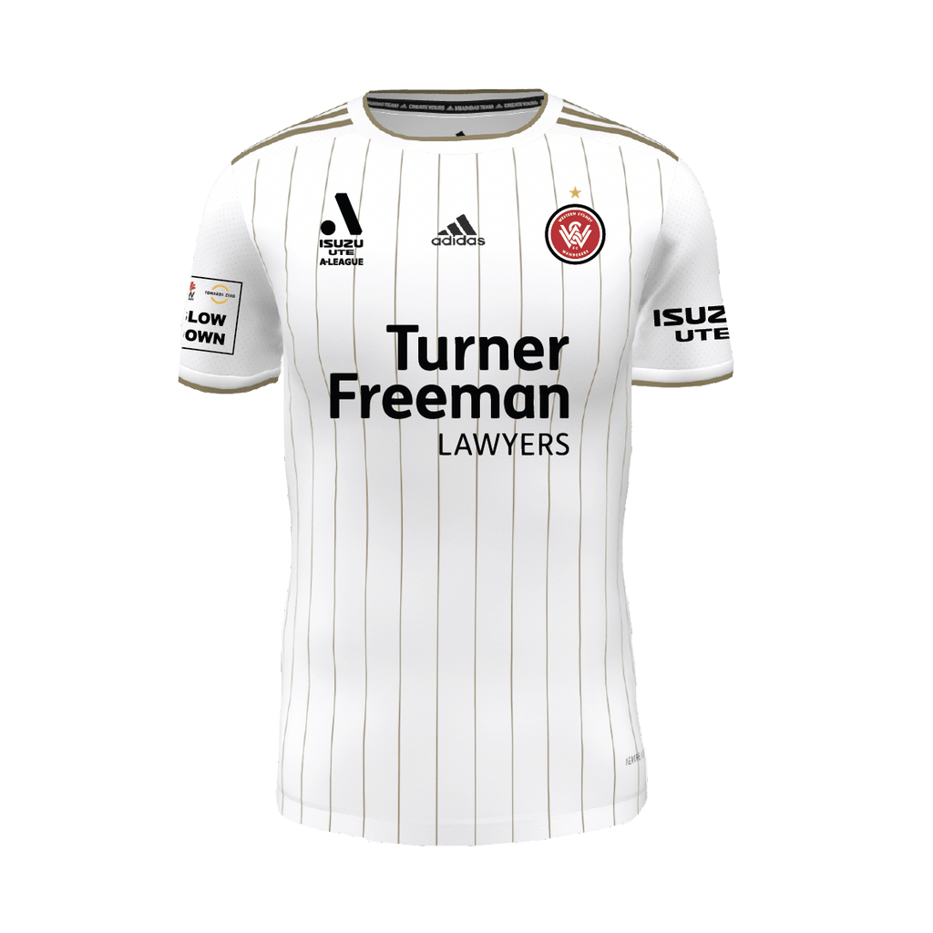 Western Sydney Wanderers 23/24 Away Jersey (GK6321-WHT)