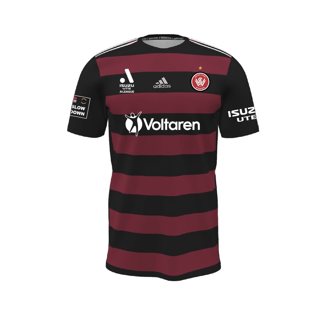 Western Sydney Wanderers 23/24 Home Jersey (HN7840-BLK)