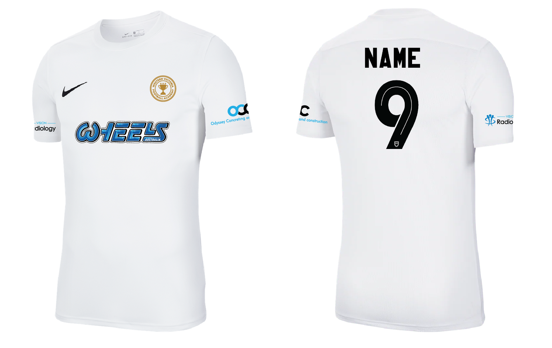 WESTERN VICTORIA FOOTBALL ACADEMY Youth Park 8 Jersey (HV8182-100)