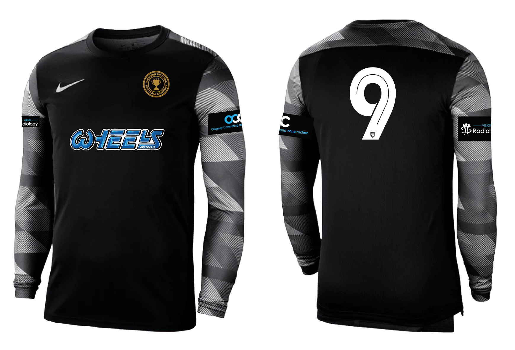 WESTERN VICTORIA FOOTBALL ACADEMY  Youth Park 4 Goalkeeper Jersey (CJ6072-010)