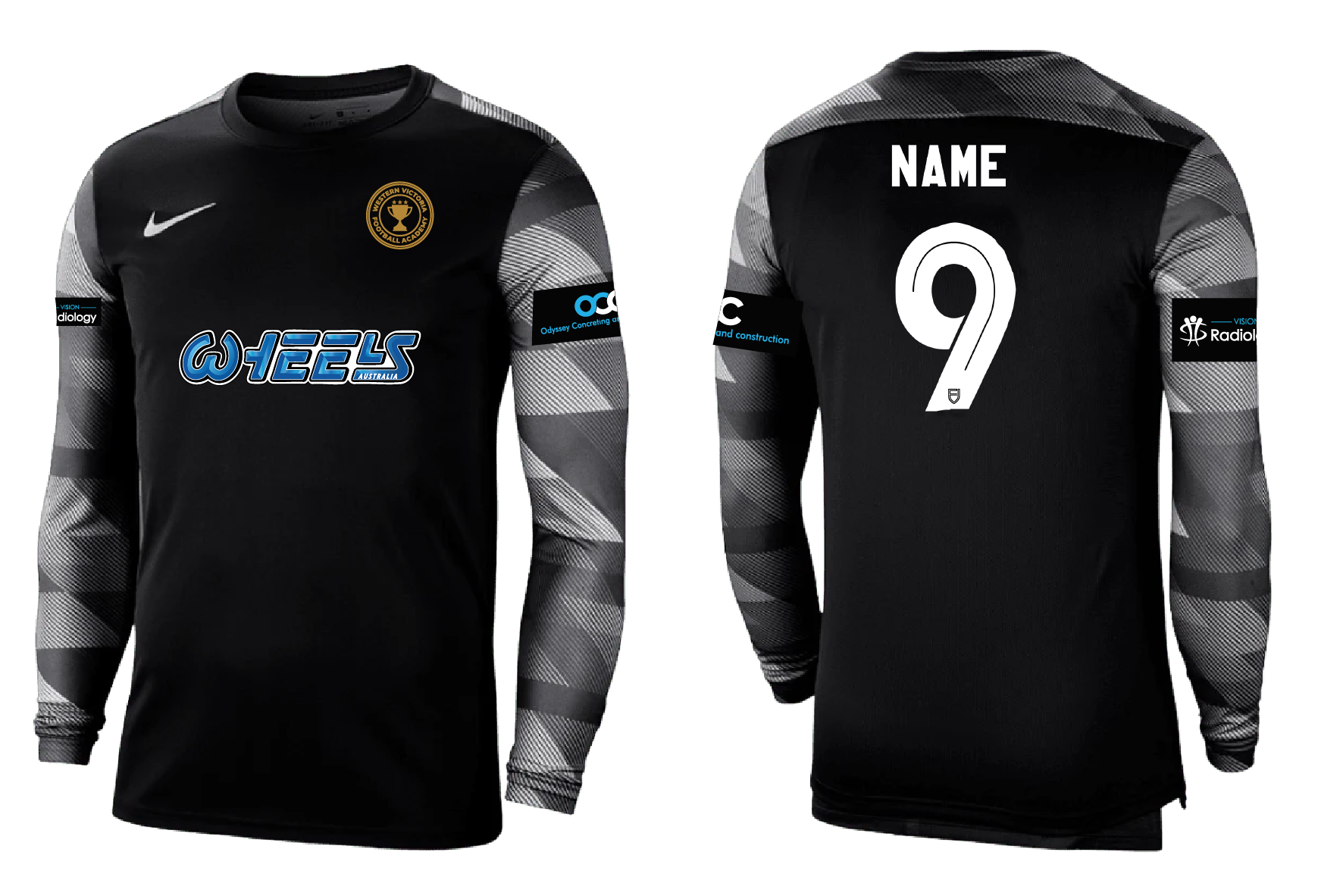 WESTERN VICTORIA FOOTBALL ACADEMY  Youth Park 4 Goalkeeper Jersey (CJ6072-010)