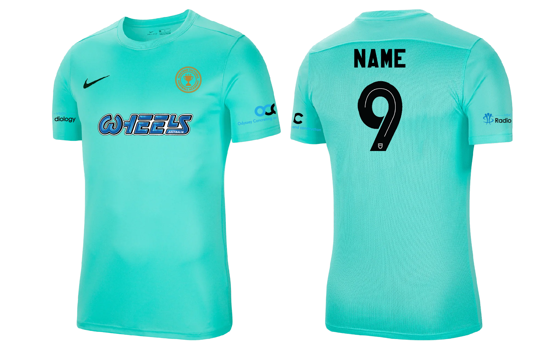 WESTERN VICTORIA FOOTBALL ACADEMY GOAL KEEPER Youth Park 7 Jersey (BV6741-354)