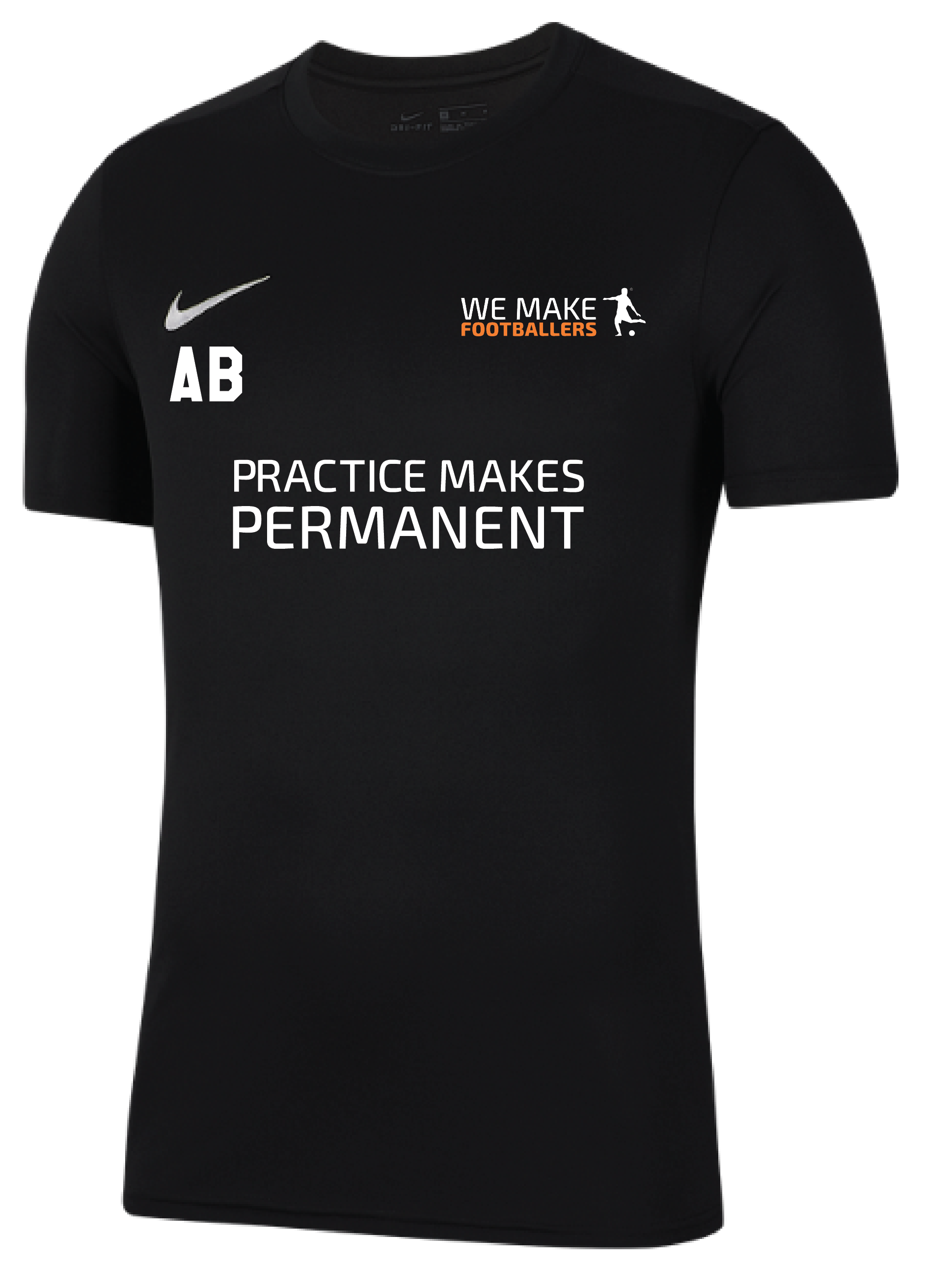 WE MAKE FOOTBALLERS Coach Men's Park 7 Jersey (BV6708-010) WE MAKE FOOTBALLERS Nike Club Zone