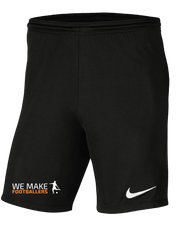 WE MAKE FOOTBALLERS Men's Park 3 Shorts (BV6855-010) WE MAKE FOOTBALLERS Nike Club Zone