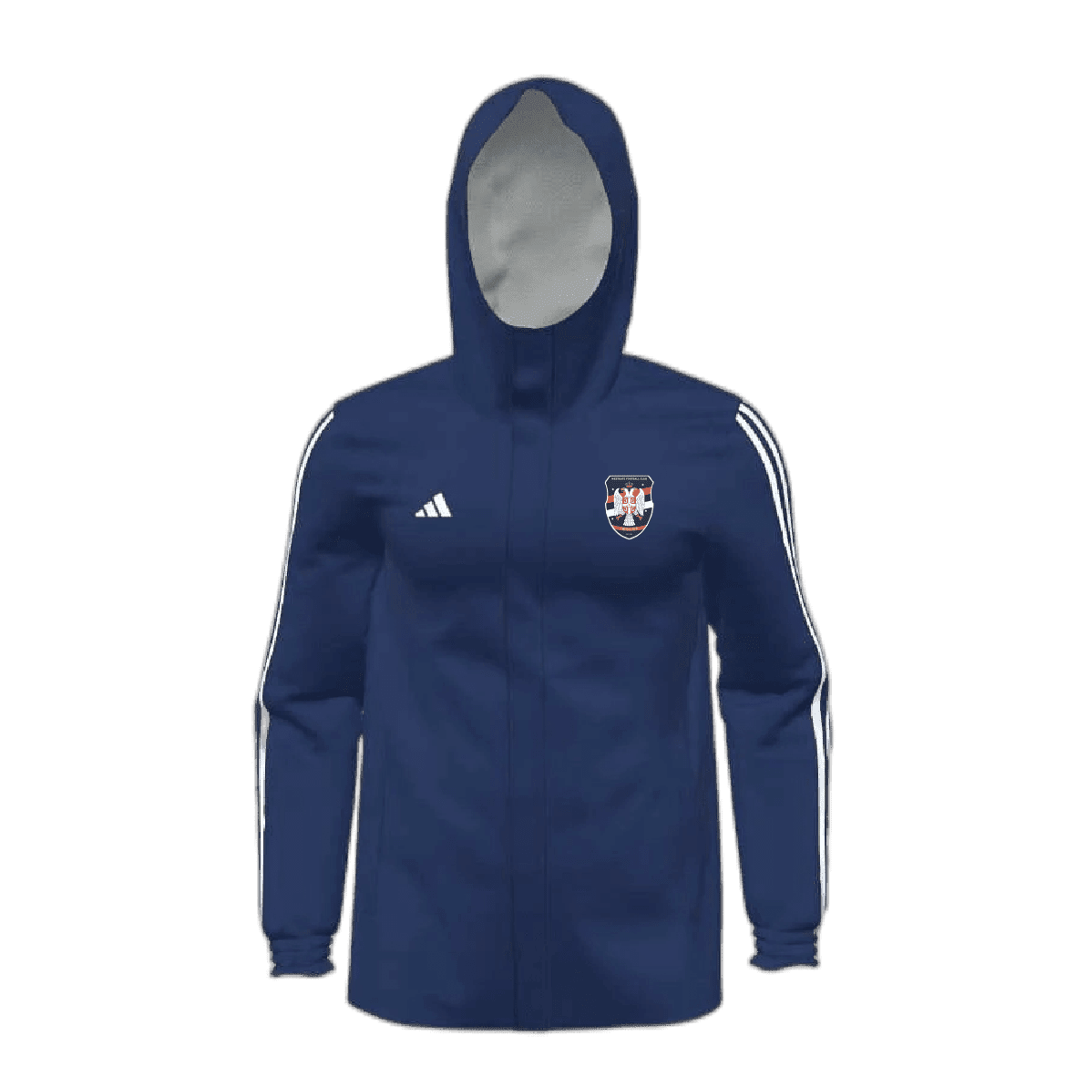 WESTGATE FC Mi Adidas 23 All Weather Jacket Mens (HT6466-NAVY) WESTGATE FC Adidas Club Zone