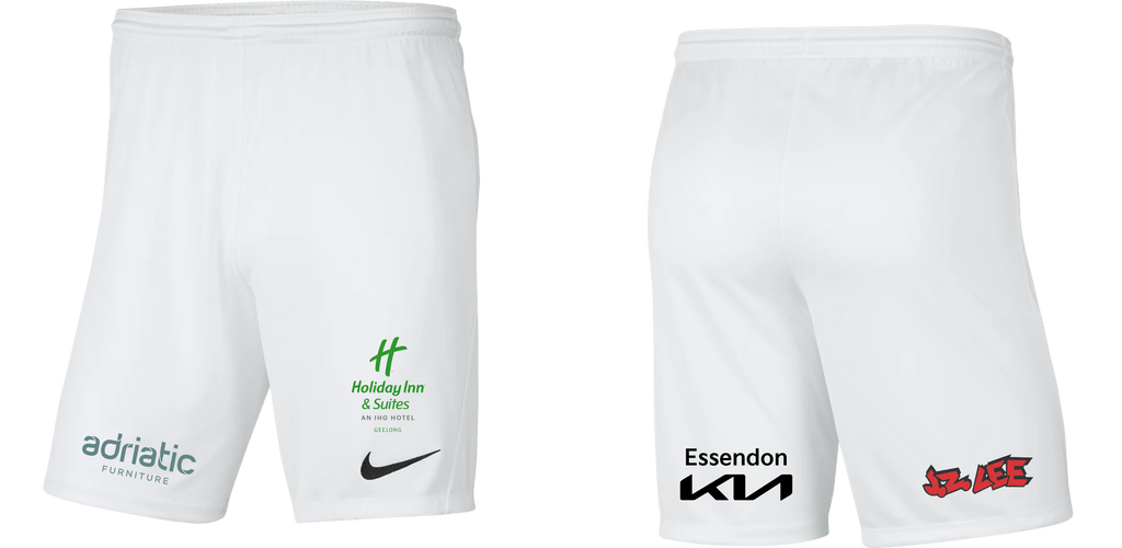 ESSENDON ROYALS  Men's Park 3 Shorts - NPL Away Kit (BV6855-100)