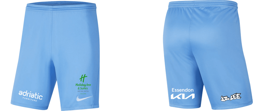 ESSENDON ROYALS  Men's Park 3 Shorts (BV6855-412) - VP GK Away Kit