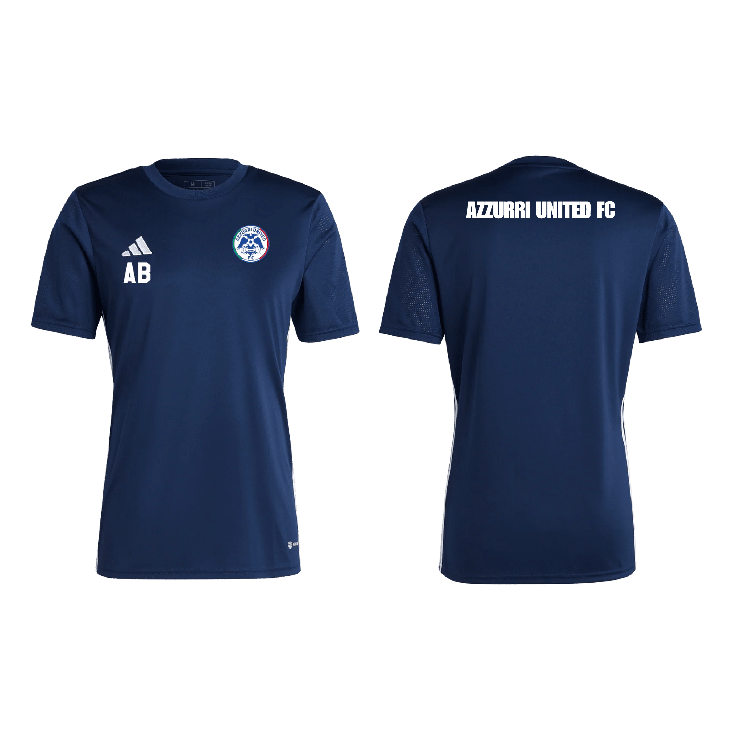 AZZURRI UNITED FC Tabela 23 MEN'S Jersey (H44527) AZZURRI UNITED FC Adidas Club Zone