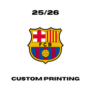 Barcelona 25/26 - Custom Printing Customisation Ultra Football