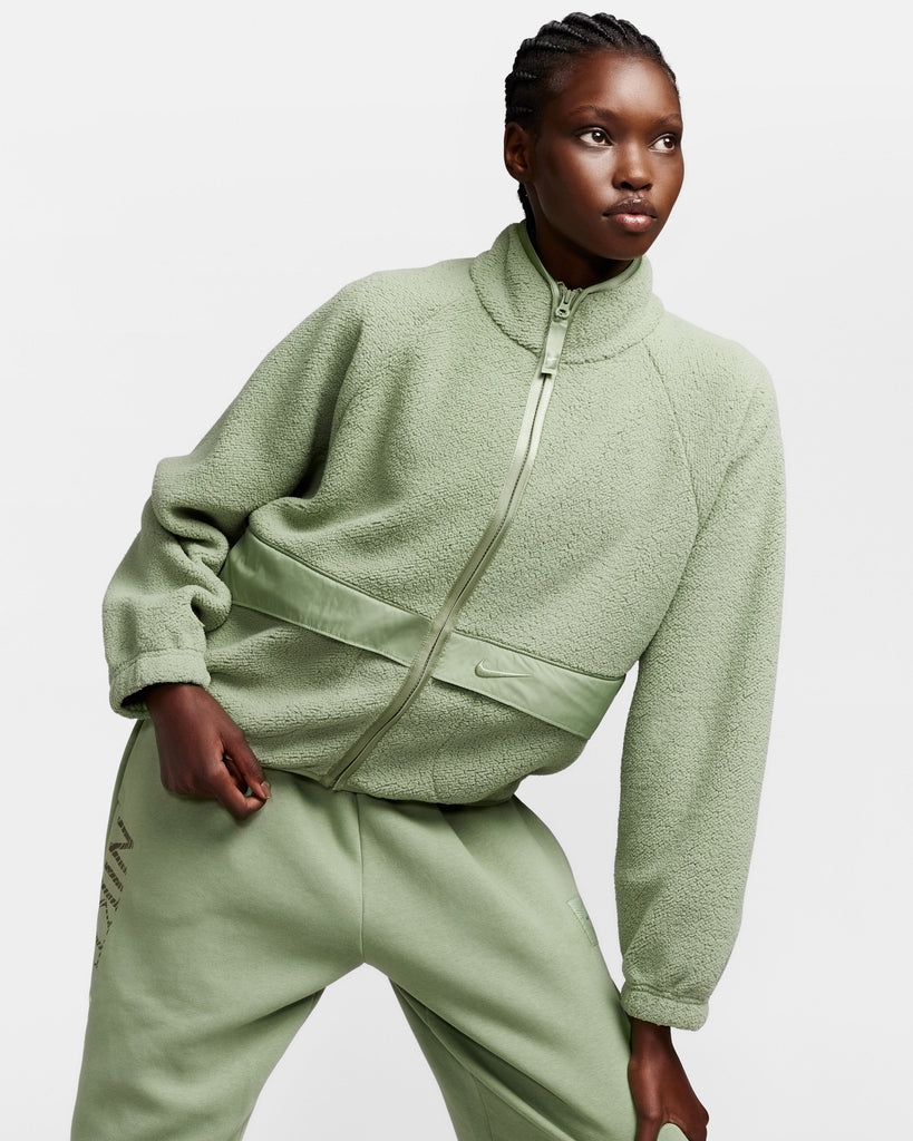 Women s AU Sportswear Sherpa Jacket Ultra Football