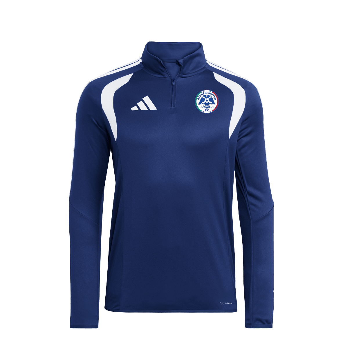 AZZURRI UNITED FC Tiro 26 League Training Top (JY9695) AZZURRI UNITED FC Adidas Club Zone