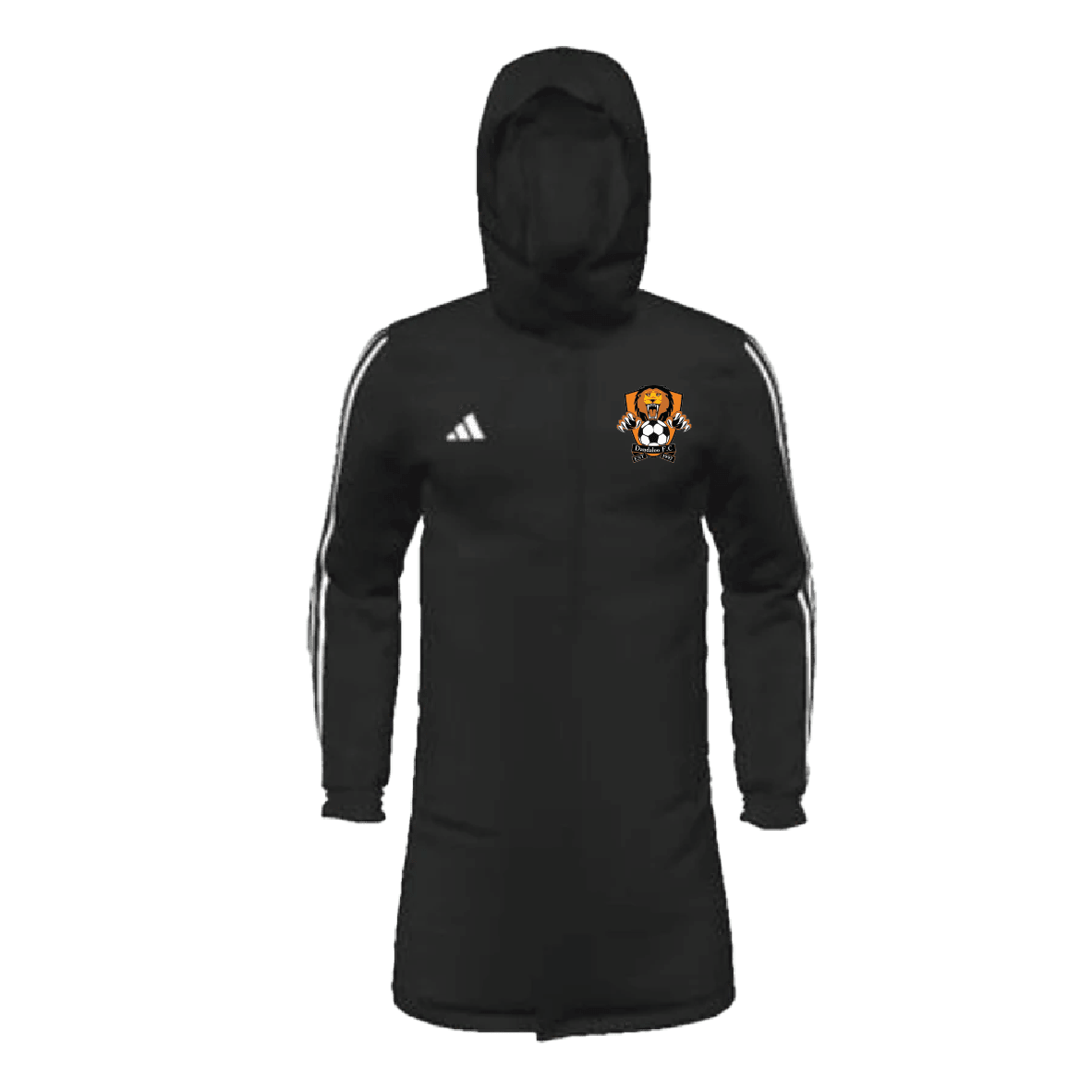 DANDALOO FC Mi Adidas 23 Stadium Jacket Mens (HT6465-BLACK) DANDALOO FC Adidas Club Zone