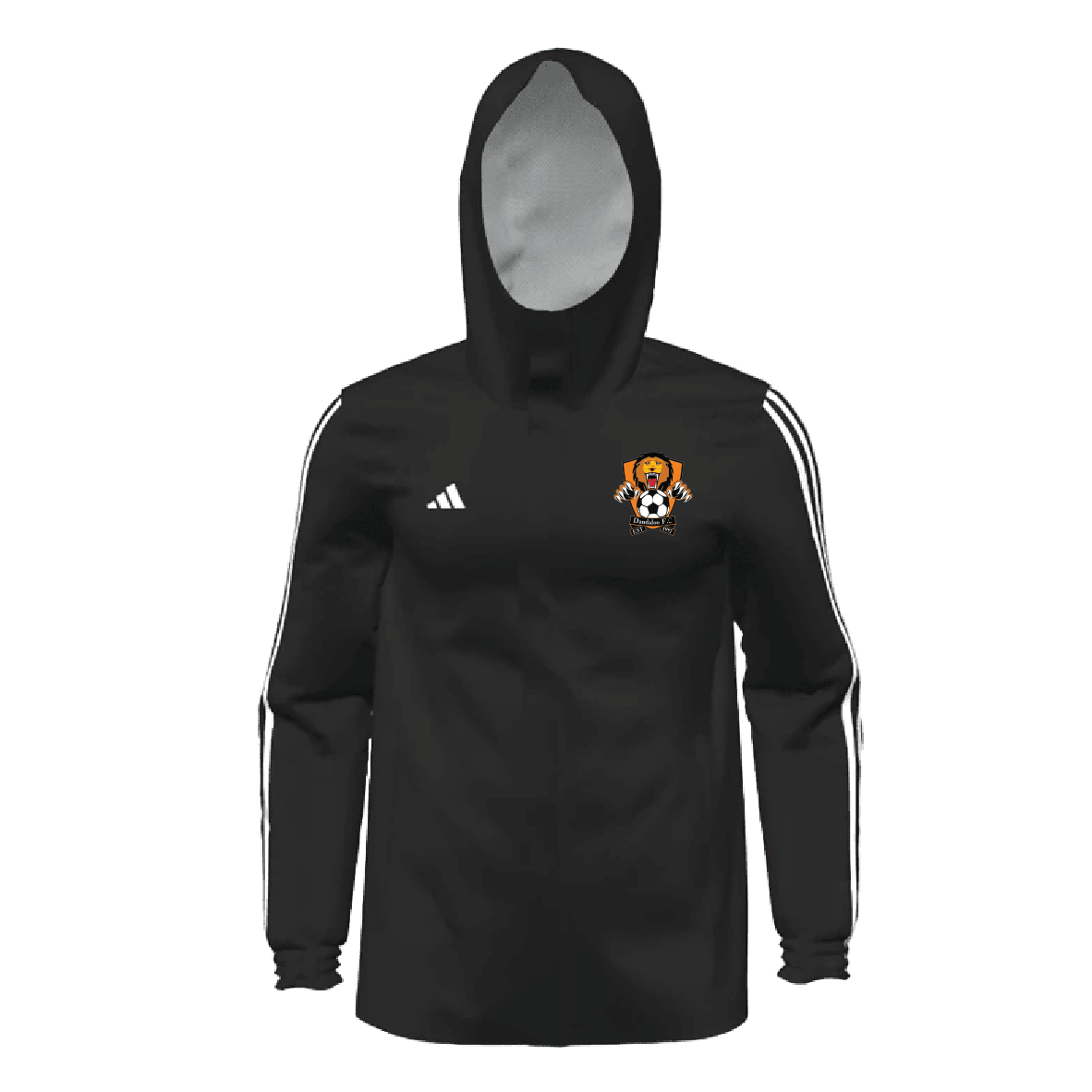 DANDALOO FC Adidas Mi 23 All Weather Jacket Mens (HT6466-BLACK) DANDALOO FC Adidas Club Zone
