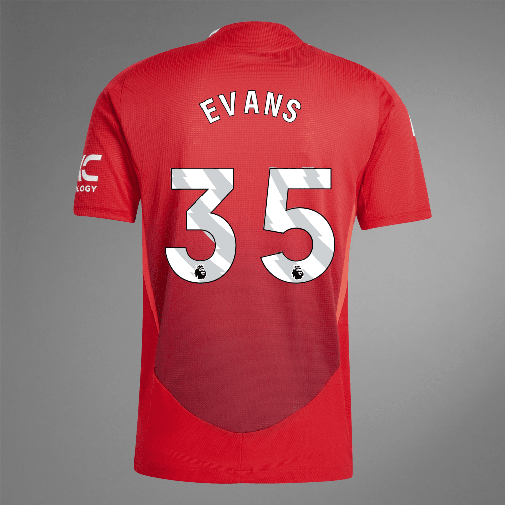 Manchester United Home Jersey 24/25 - EPL Custom Printing